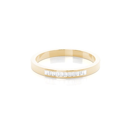 Yellow Gold Anniversary Diamond Rings