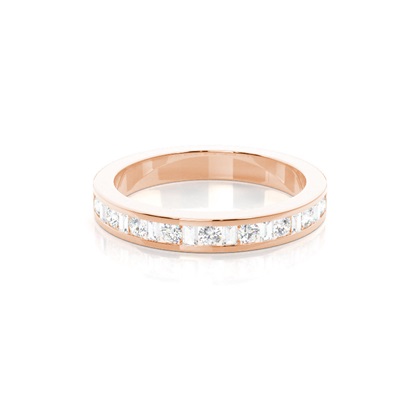 Rose Gold Diamond Rings