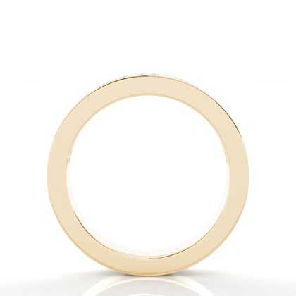 Yellow Gold Eternity Diamond Rings