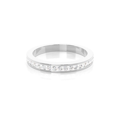 Silver Anniversary Diamond Rings