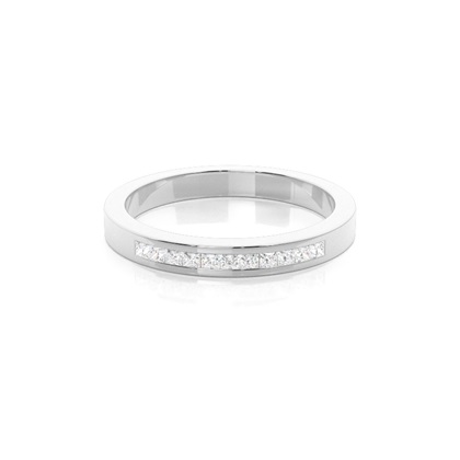 Princess Eternity Diamond Rings