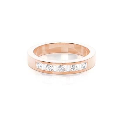 Rose Gold Diamond Rings