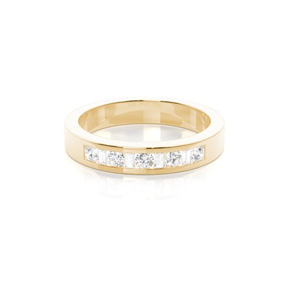Yellow Gold Diamond Rings