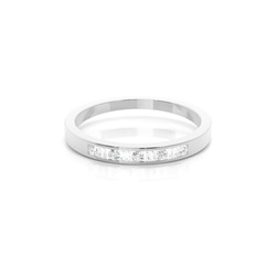 Halb Eternity Diamant Ring in einer Kanalfassung