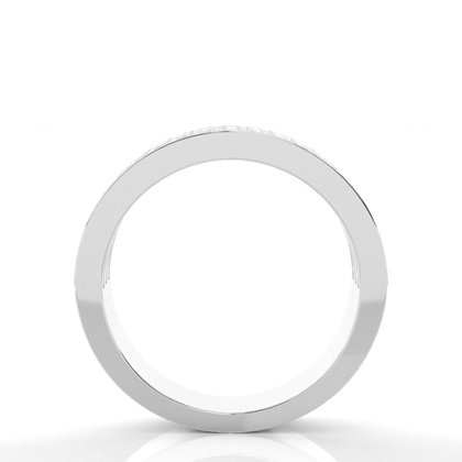 Halb Eternity Diamant Ring in einer Kanalfassung