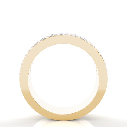 Gelbgold Memoireringe Diamantringe