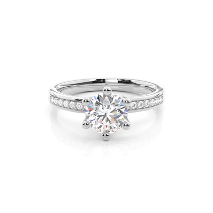 Platinum Diamond Engagement Rings