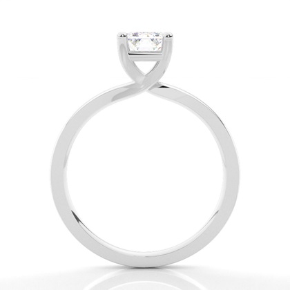 Emerald Cut Diamond Engagement Rings