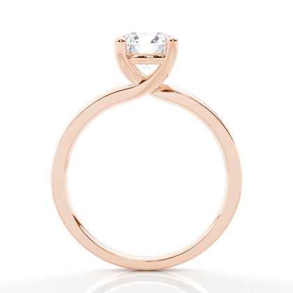 Rose Gold Diamond Engagement Rings
