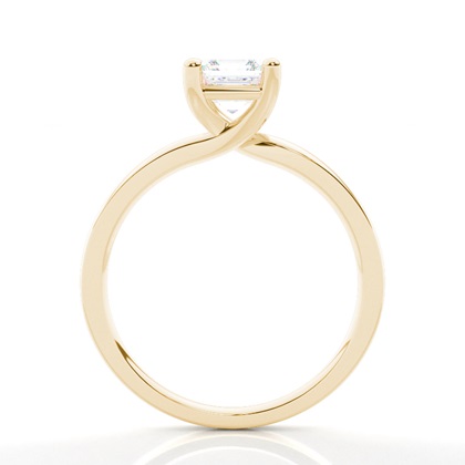 Asscher Gelbgold Diamantschmuck Geschenke