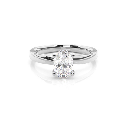 Oval Diamantringe