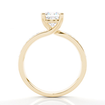 Cushion Cut Diamond Engagement Rings - 