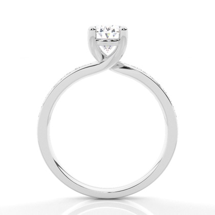 Verlobungsringe aus Weißgold