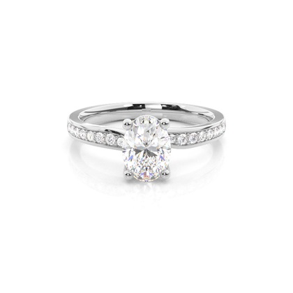 Oval Diamantringe