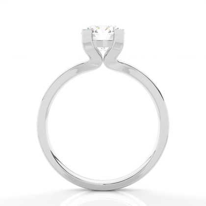 Round Solitaire Diamond Rings