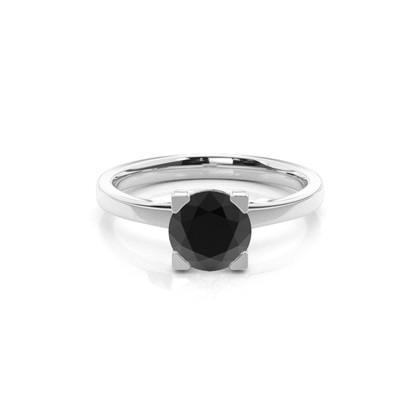 Silver Womens Diamond Engagement Rings