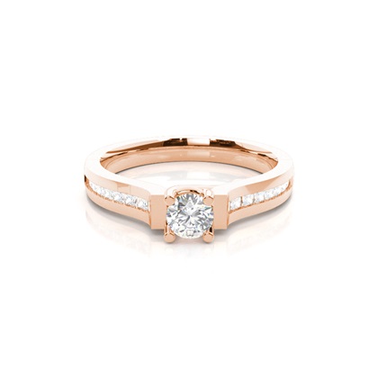 Rose Gold Lab Grown Diamond Engagement Rings