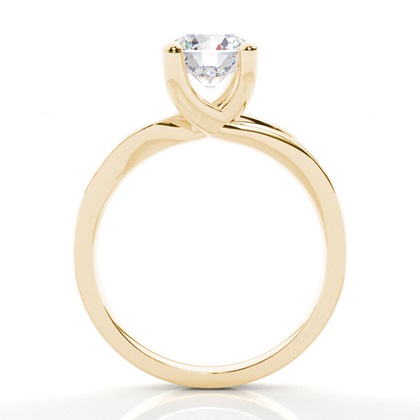 Yellow Gold Diamond Engagement Rings
