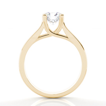 Yellow Gold Diamond Engagement Rings