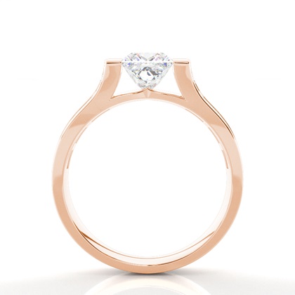 Rose Gold Diamond Engagement Rings