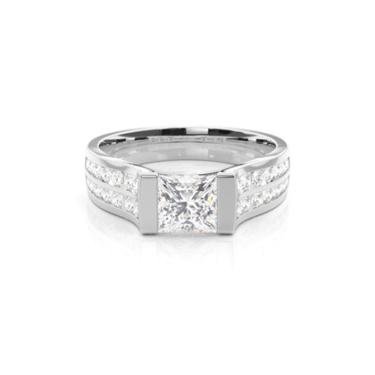 Princess Cut Diamond Engagement Rings