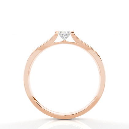 Diamantenring in einer Kanalfassung