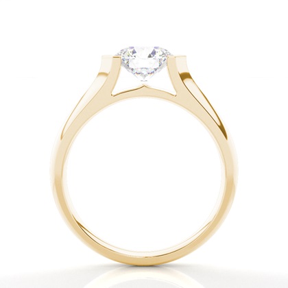 Yellow Gold Diamond Engagement Rings