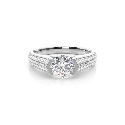 Platinum Diamond Engagement Rings