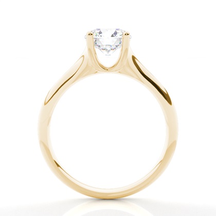 Yellow Gold Diamond Engagement Rings