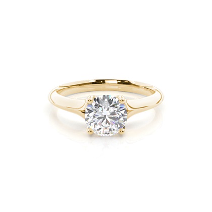 Yellow Gold Diamond Engagement Rings