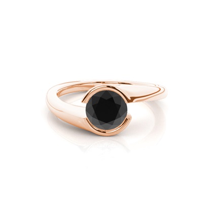 Rose Gold Diamond Engagement Rings