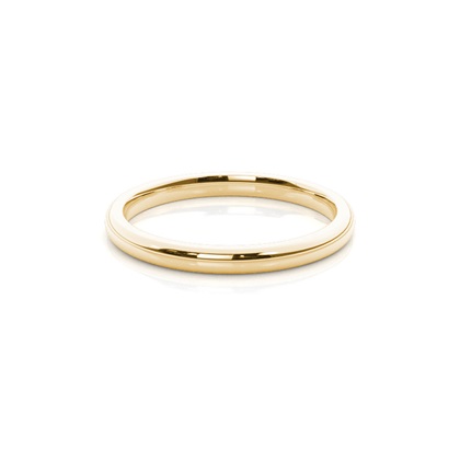 Yellow Gold Plain Wedding Rings