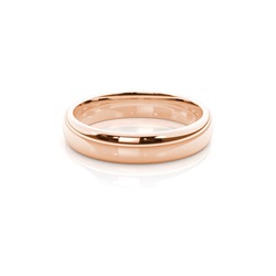 Low Dome Comfort Fit Classic Plain Wedding Band