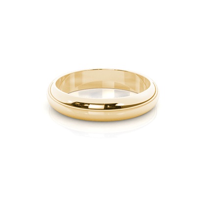 Men's Yellow Gold Wedding Rings & Bands