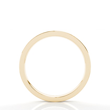 Yellow Gold Plain Wedding Rings