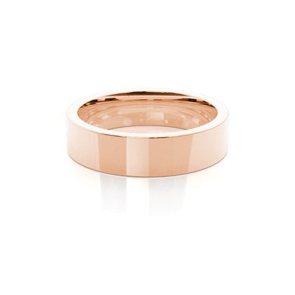 Men's Rose Gold Wedding Rings & Bands