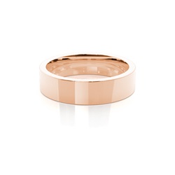 Flat Profile Comfort Fit Classic Plain Wedding Band