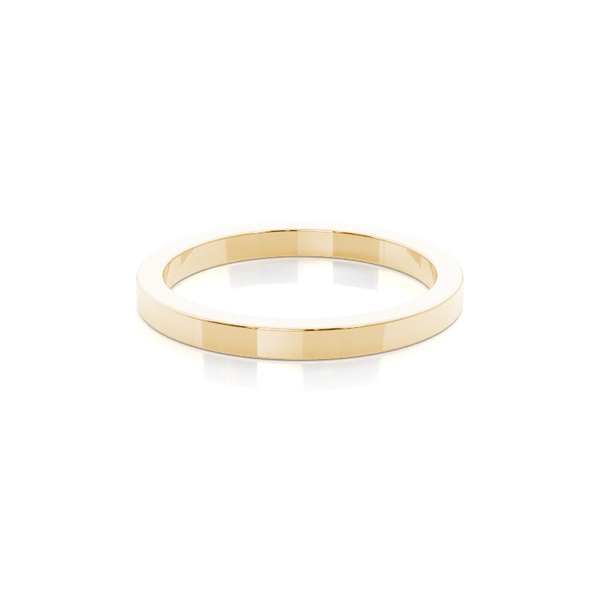 Flat Profile Standard Fit Classic Plain Wedding Band
