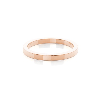 Women's Rose Gold Wedding Rings