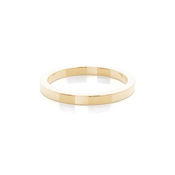 Flat Profile Standard Fit Classic Plain Wedding Band
