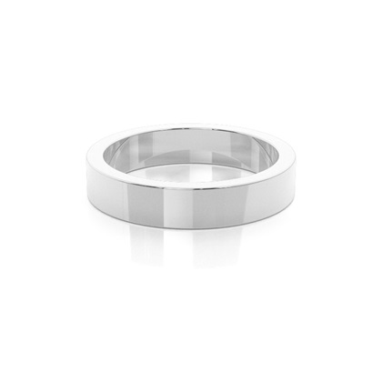 Silver Men's Wedding Bands