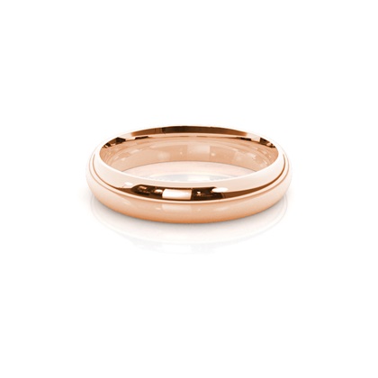 Men's Rose Gold Wedding Rings & Bands