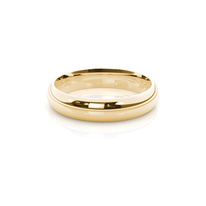 Men's Yellow Gold Wedding Rings & Bands