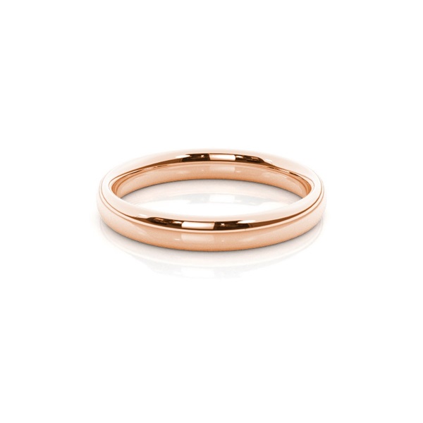 Court Profile Comfort Fit Classic Plain Wedding Band