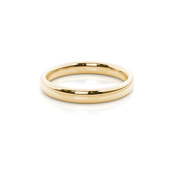 Court Profile Comfort Fit Classic Plain Wedding Band