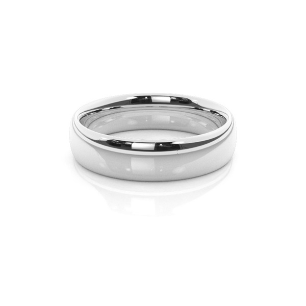 Court Profil bequem geschliffener Trauring