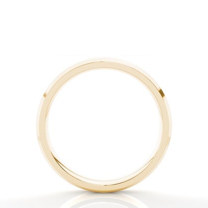Yellow Gold Plain Wedding Rings