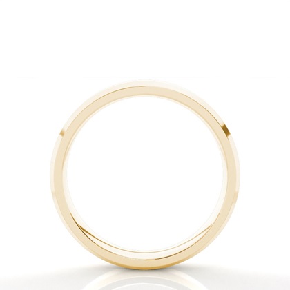 Yellow Gold Plain Wedding Rings
