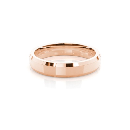 Men's Rose Gold Wedding Rings & Bands