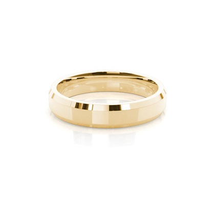 Men's Yellow Gold Wedding Rings & Bands